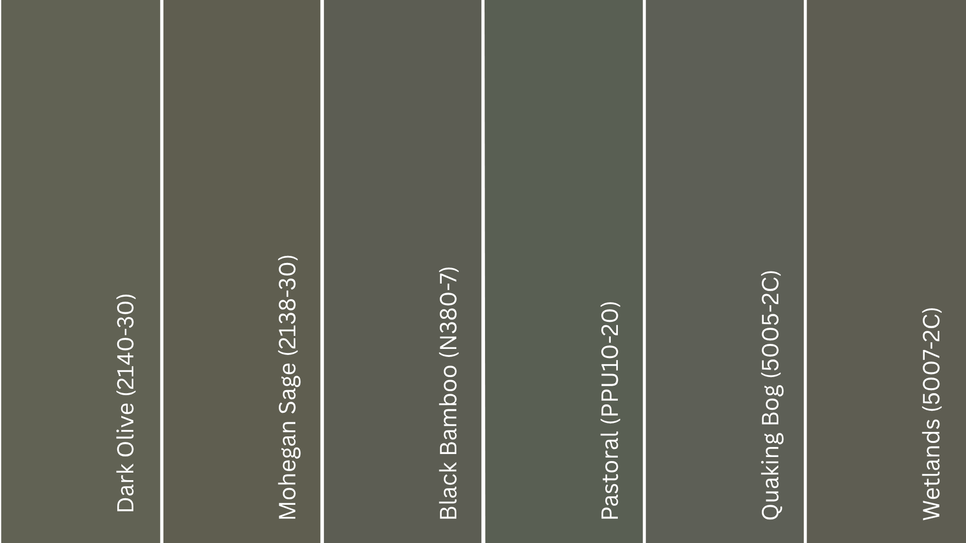 pewter green equivalents in other brands