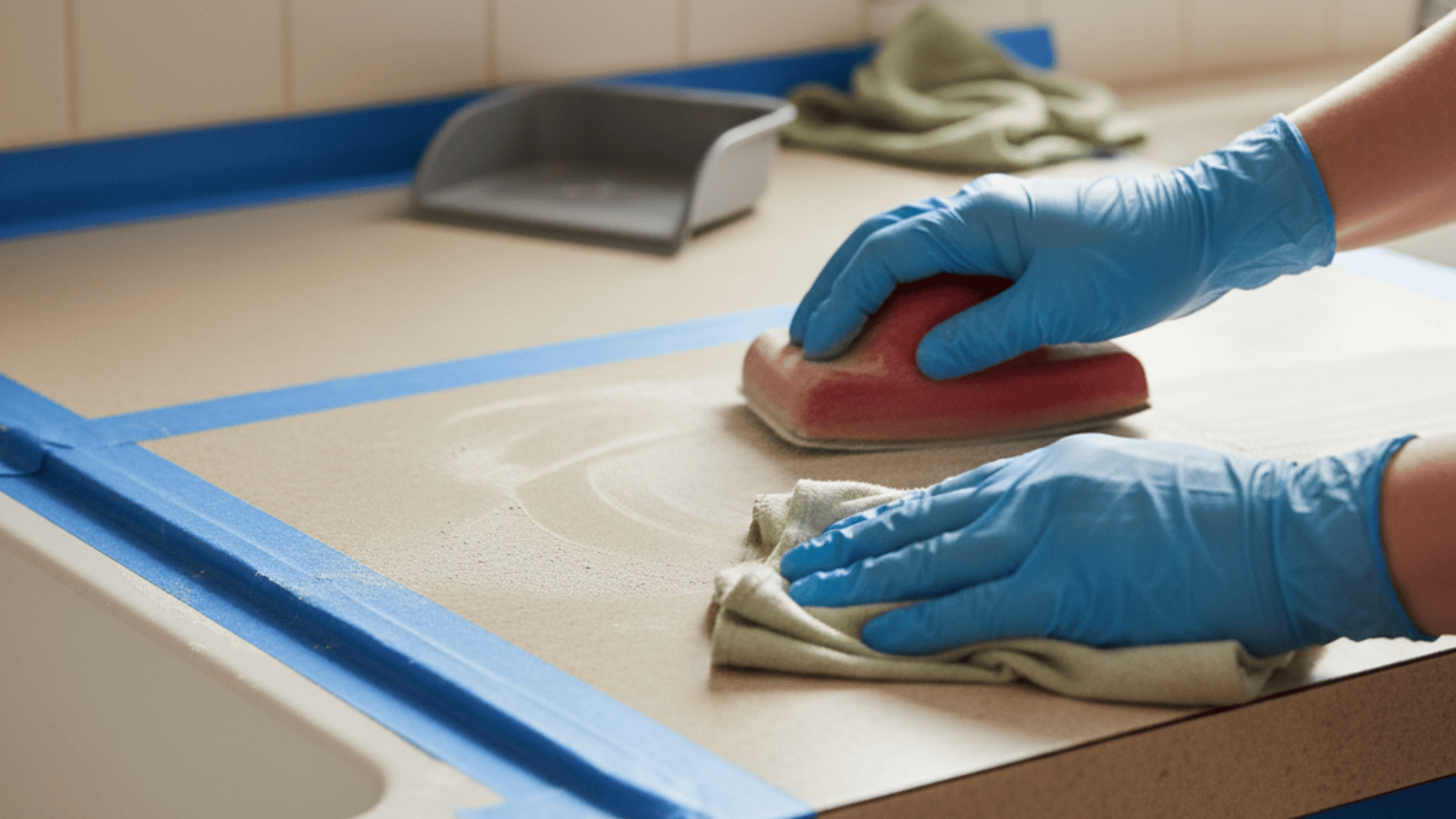 preparation how to resurface laminate countertops