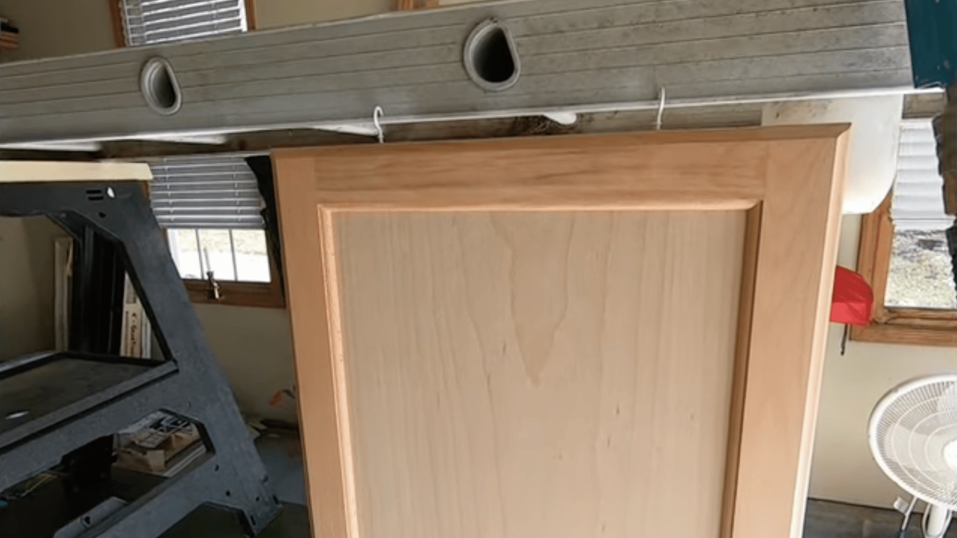 prepare and hang the doors