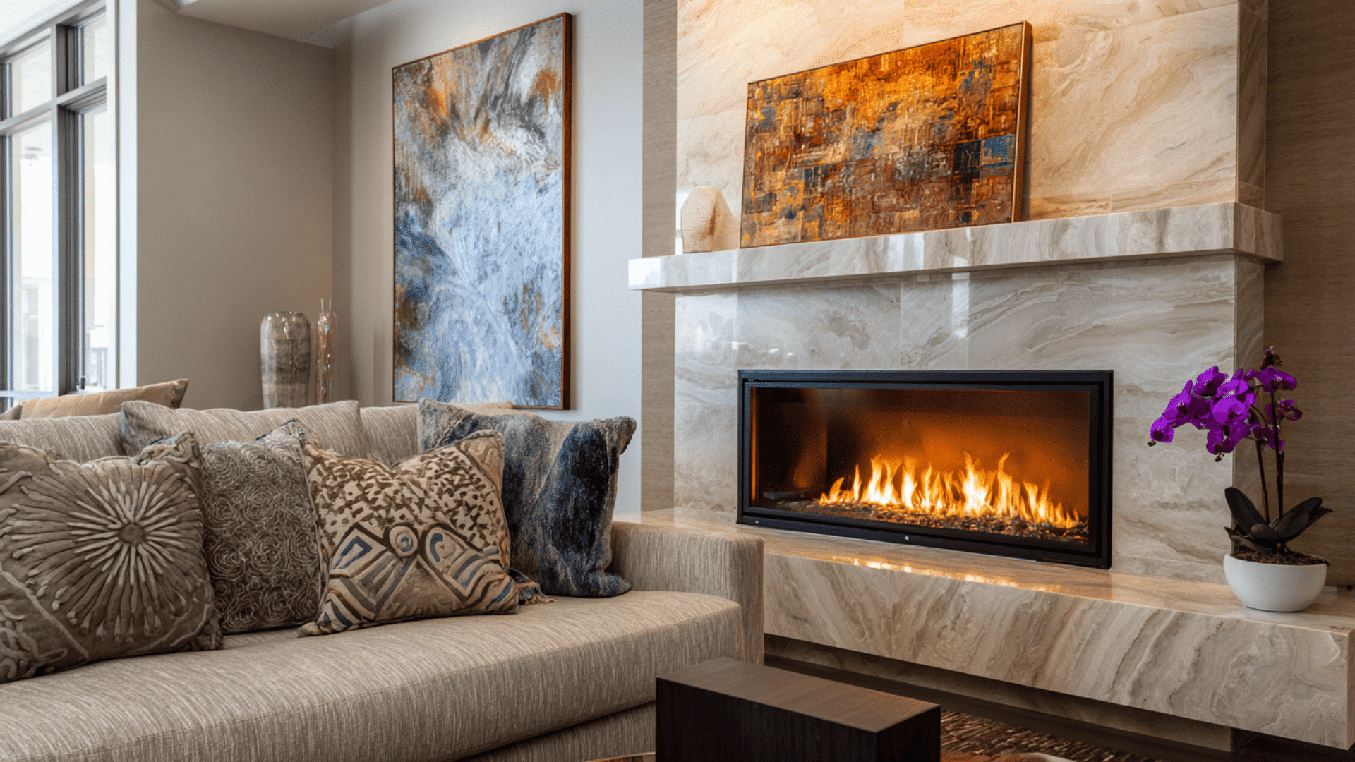 quartz ledger panel surround