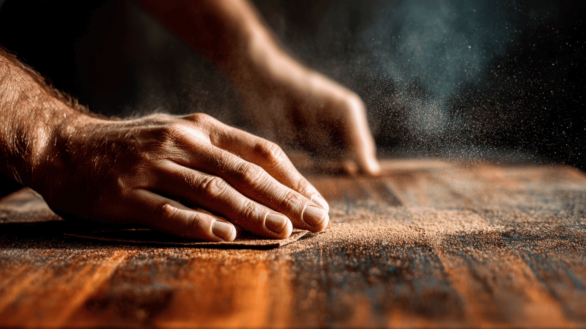 sand or degloss