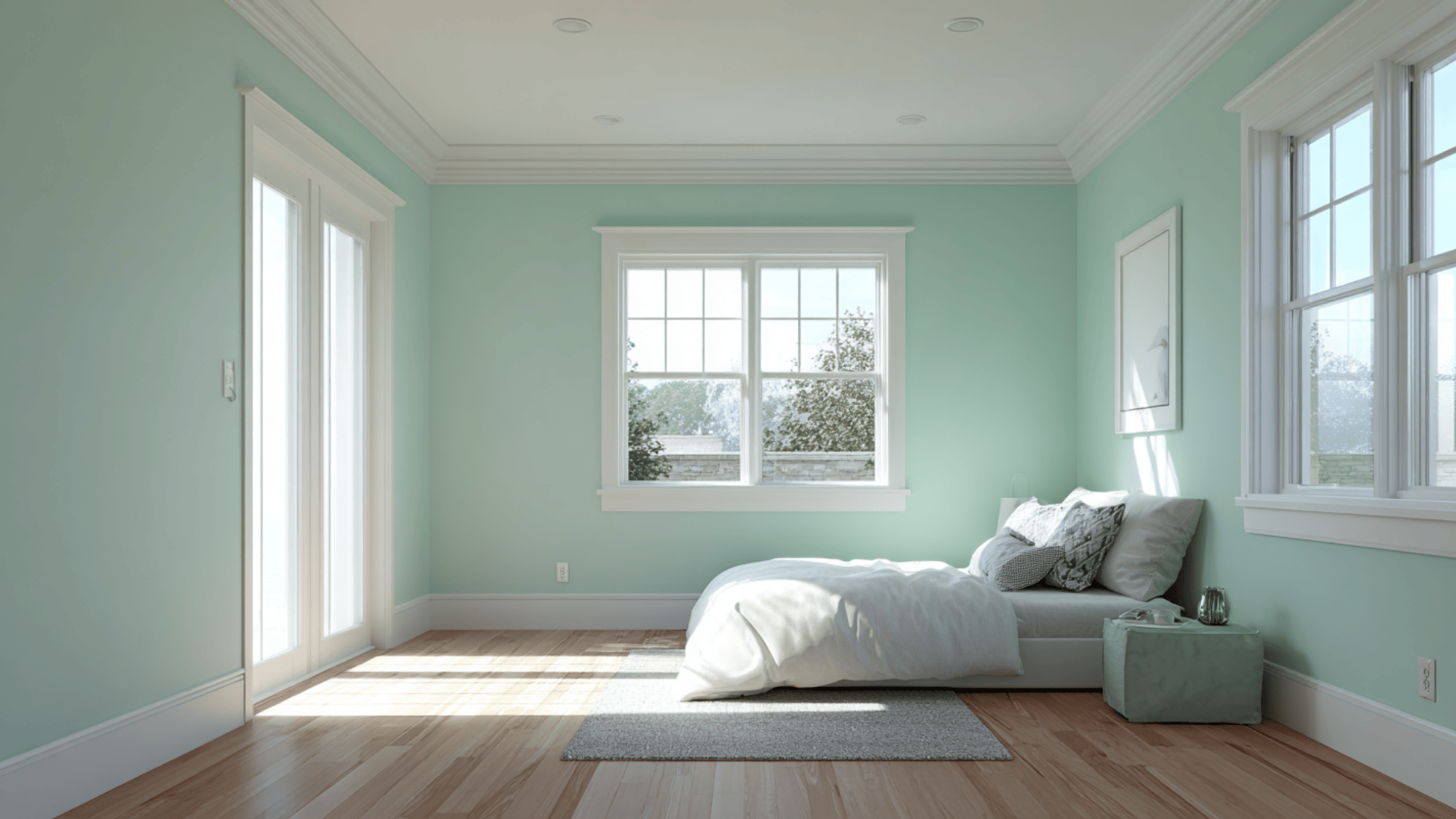 seafoam green