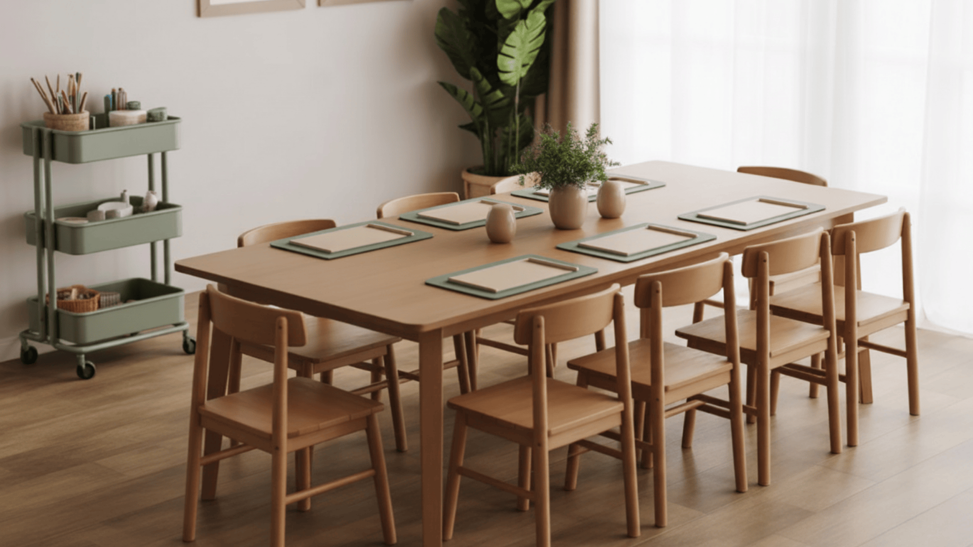 shared table setup