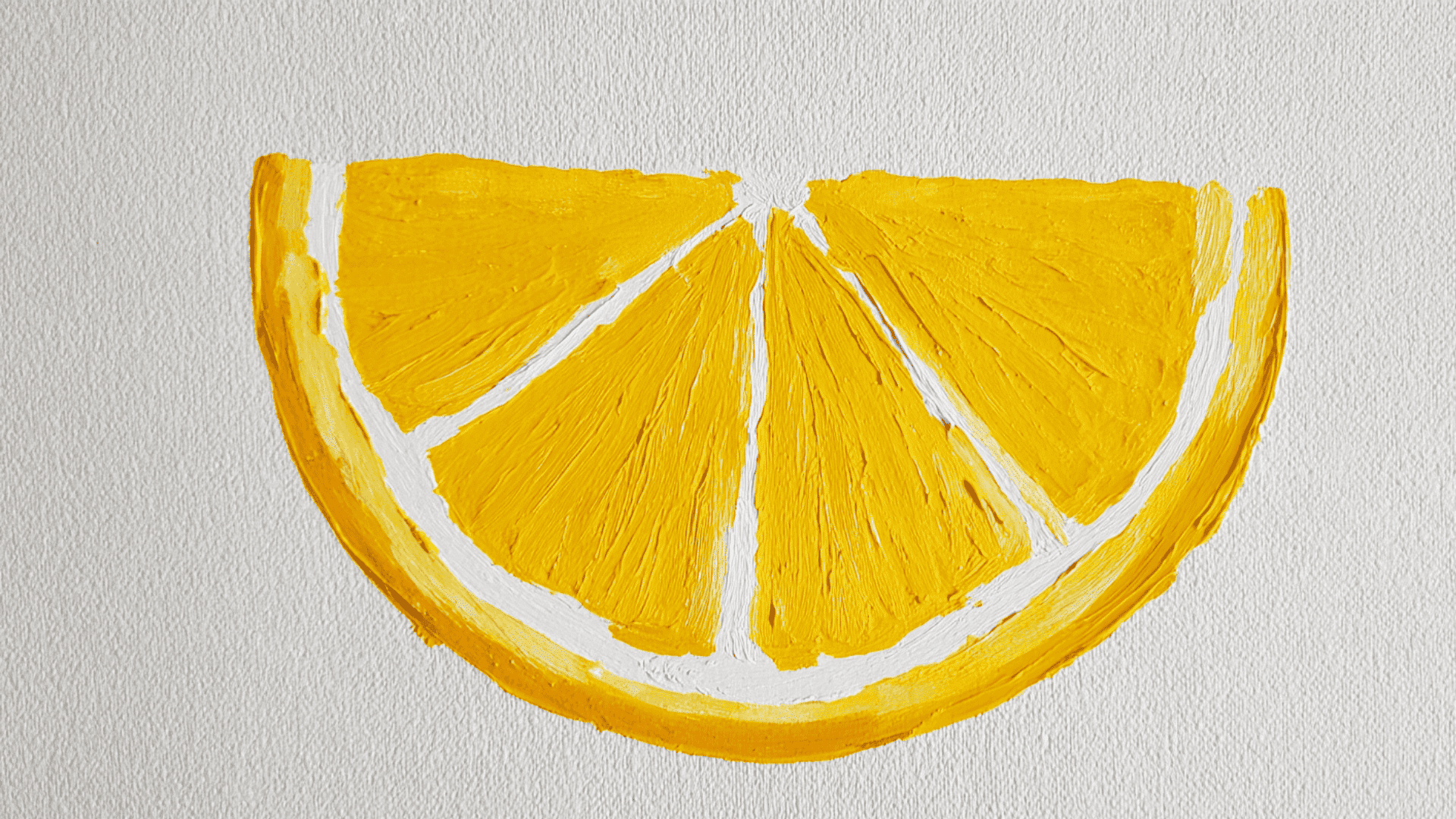 simple lemon slice