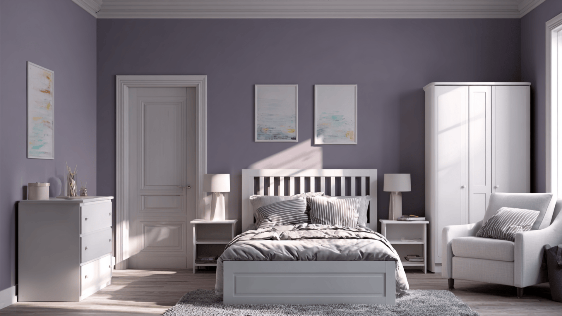 soft lavender gray