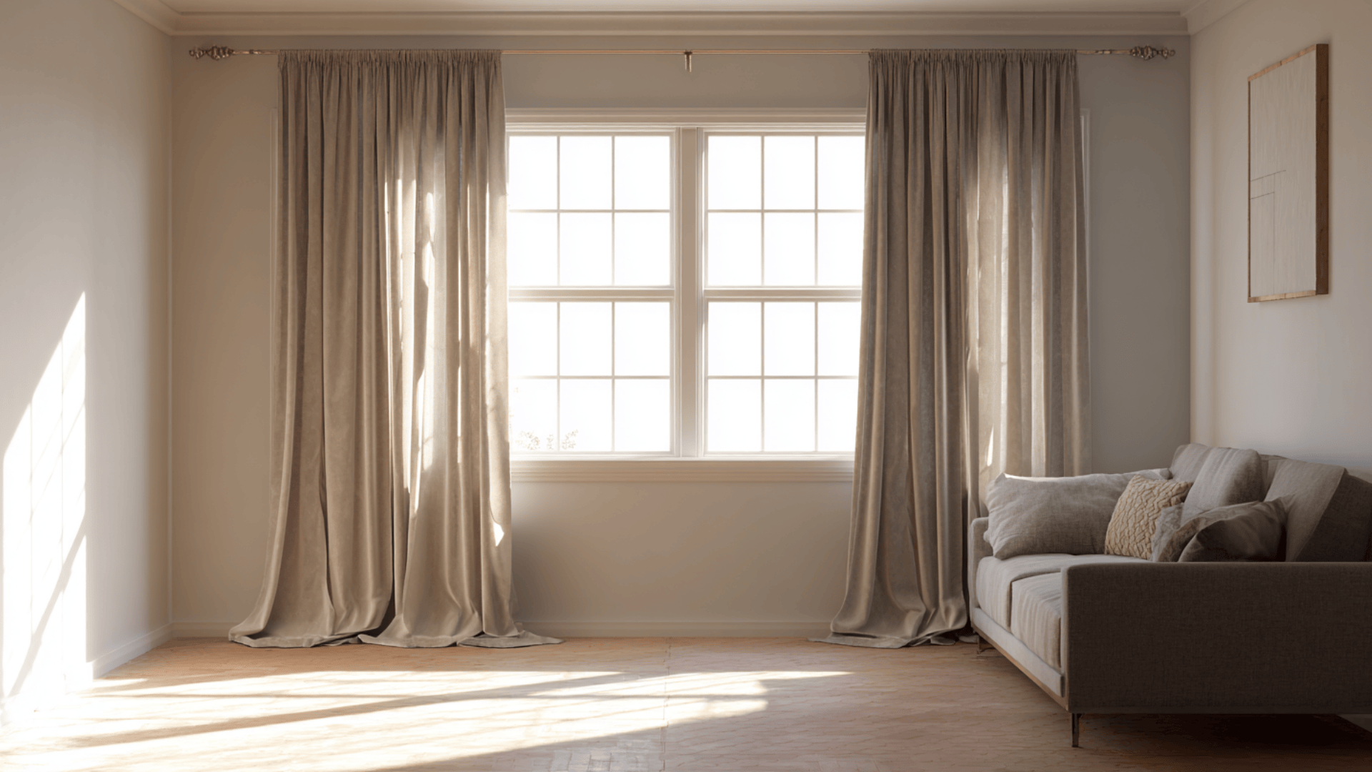 standard window curtains