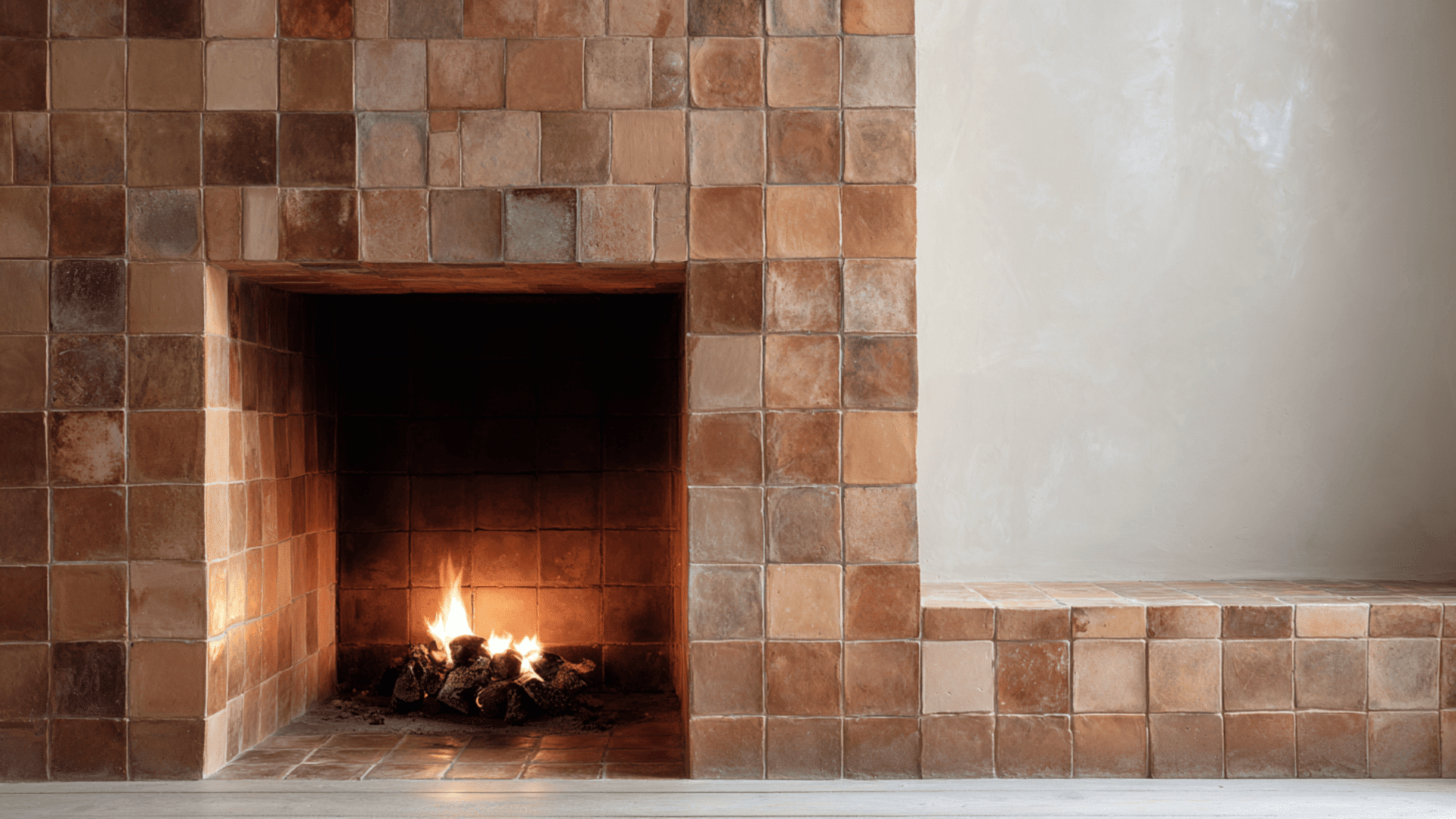 terracotta square tile design