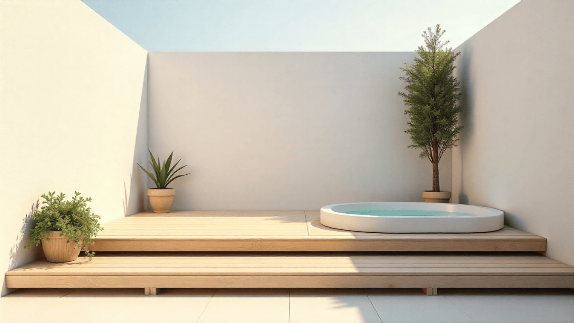 tiered deck for small patios