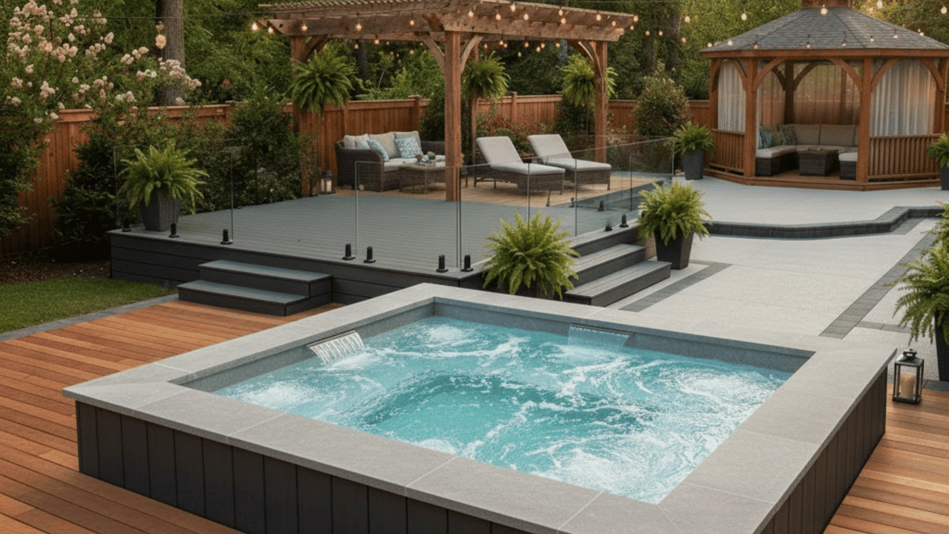 top hot tub deck ideas for your space