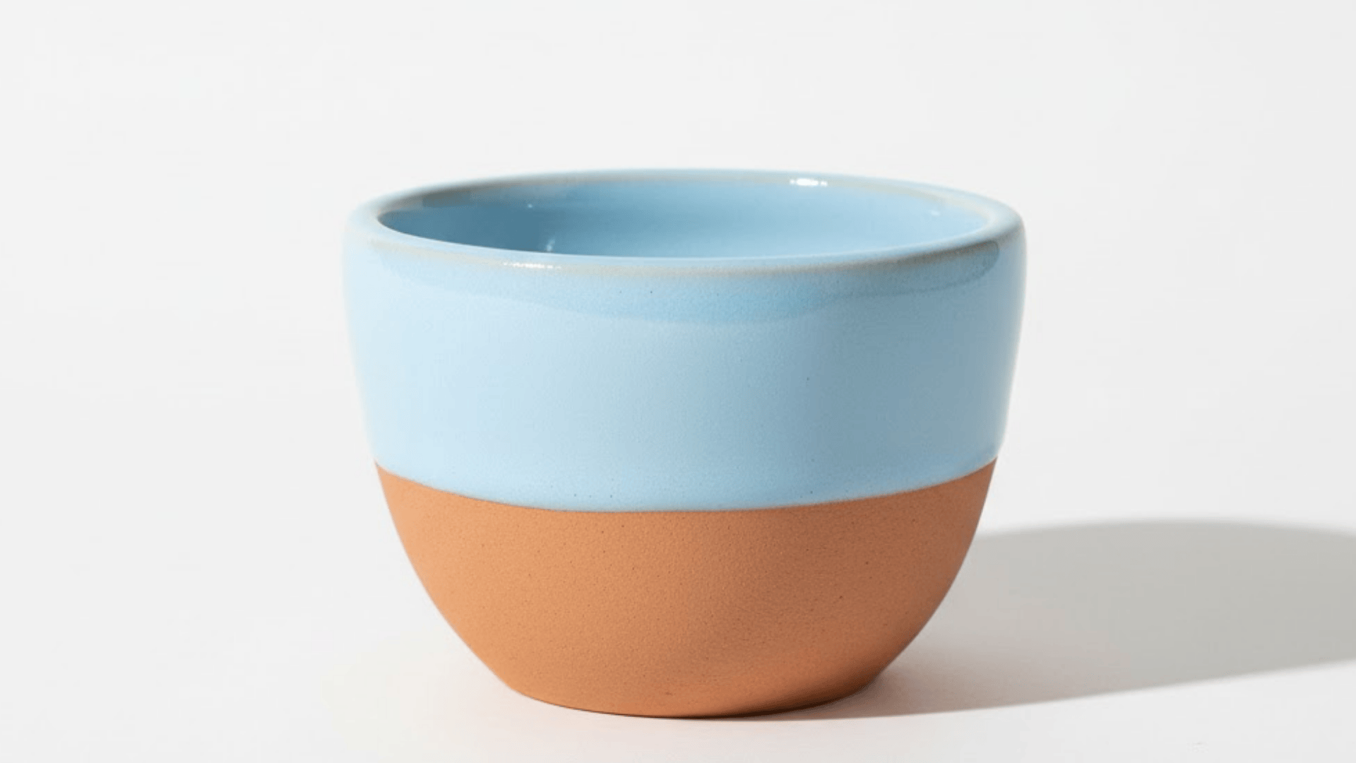 two tone dip dye clay pinch pot ideas
