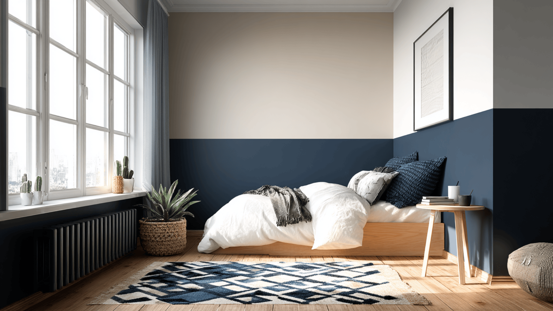 two tone walls