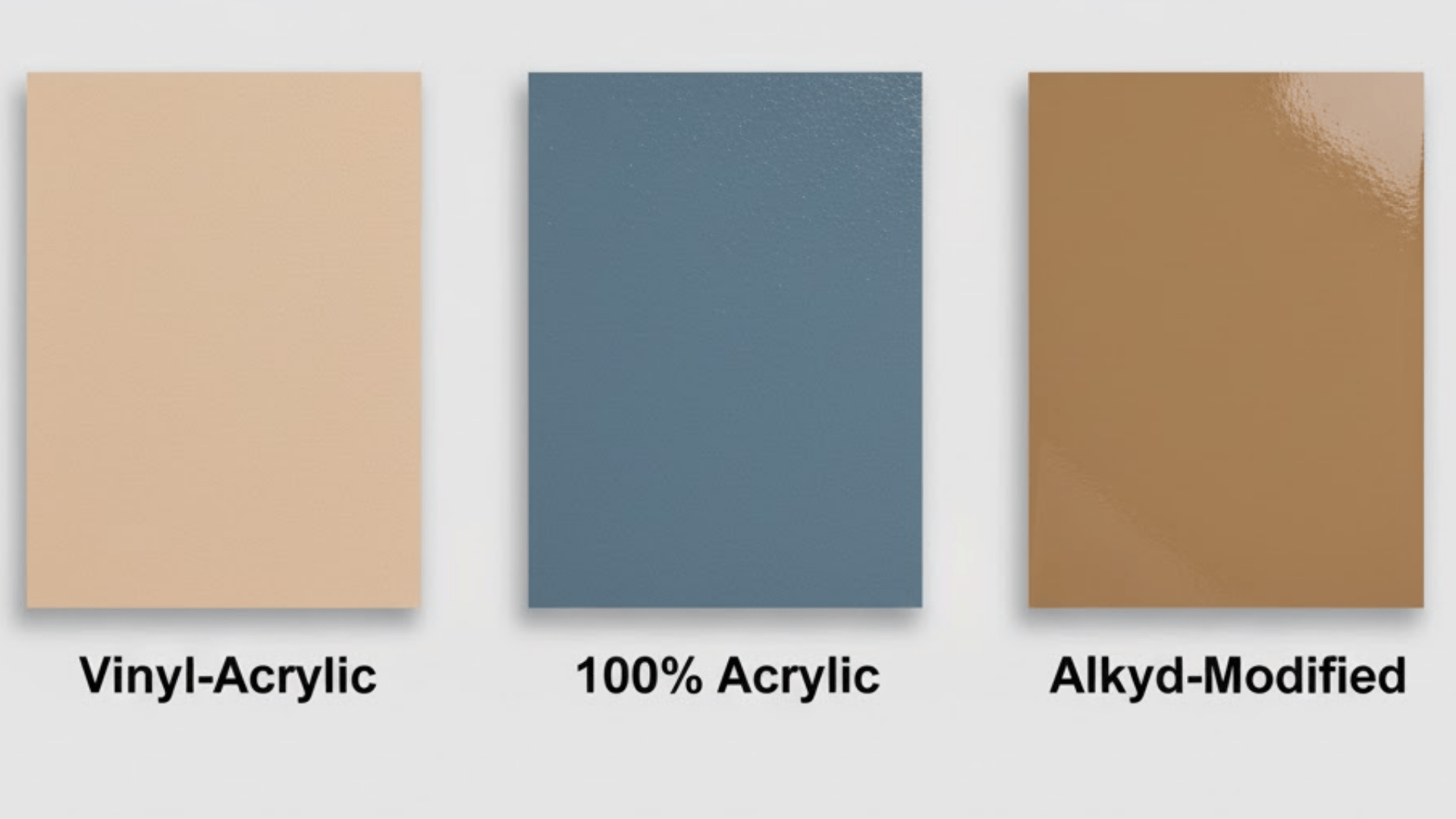 types of latex paint