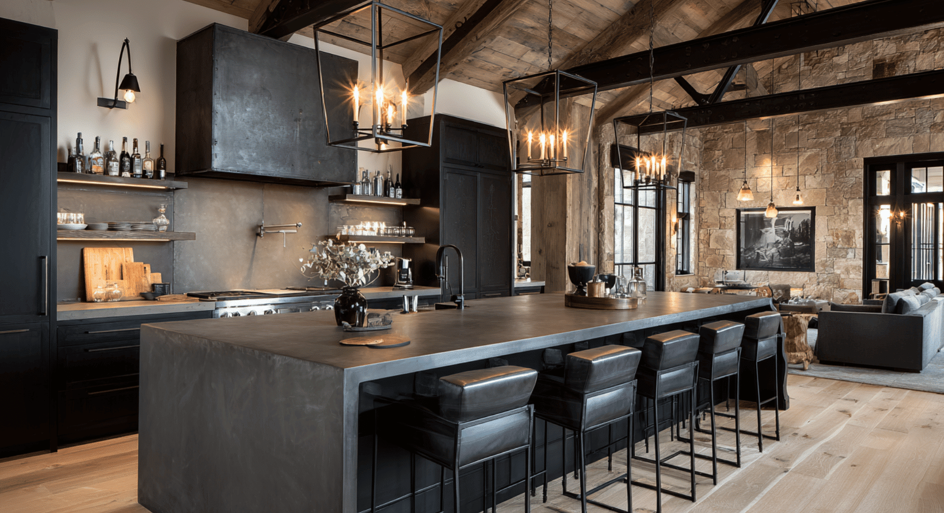 Industrial Metal Accents