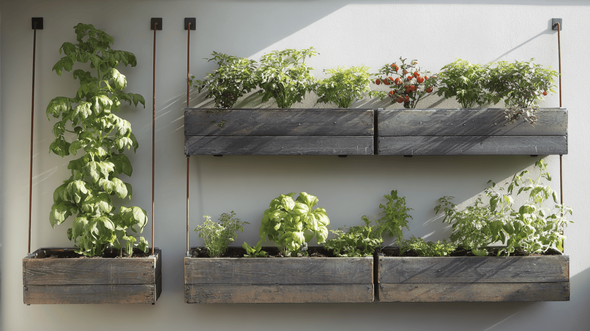 vertical garden layout for small spaces