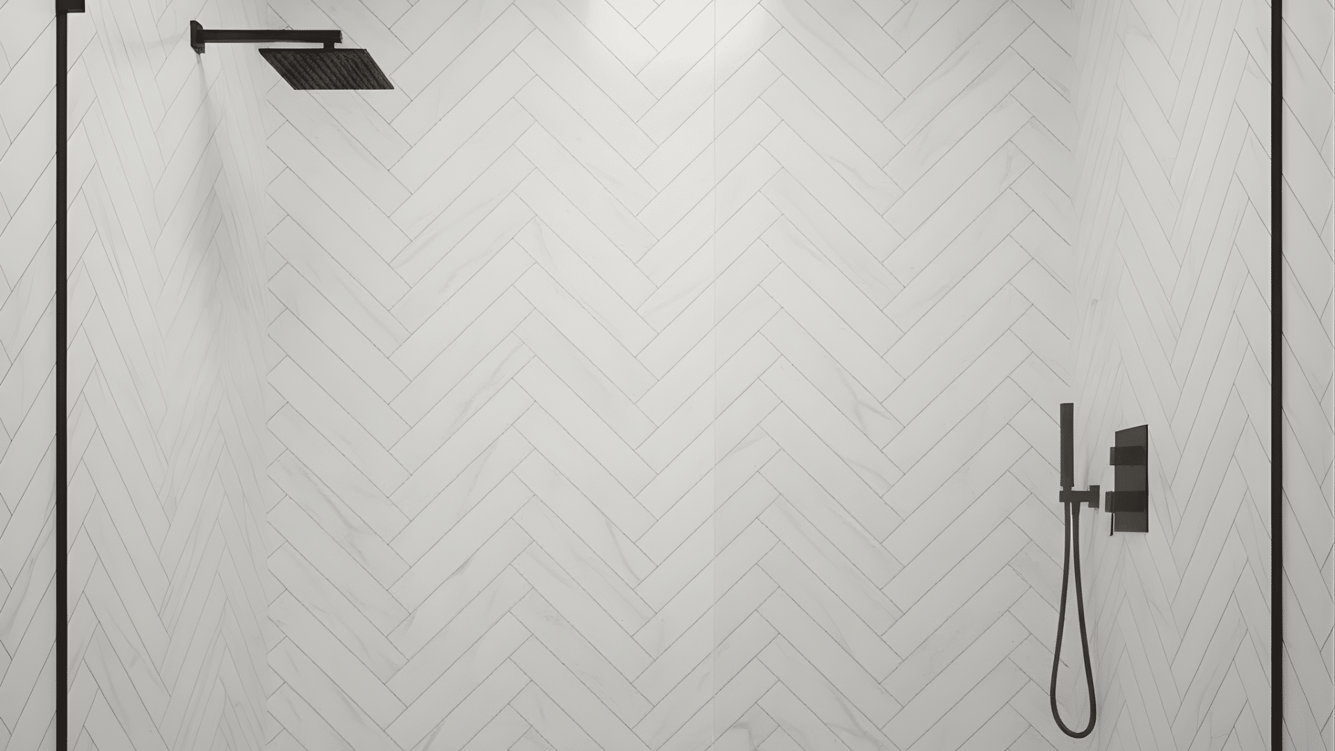 vertical herringbone tile layout