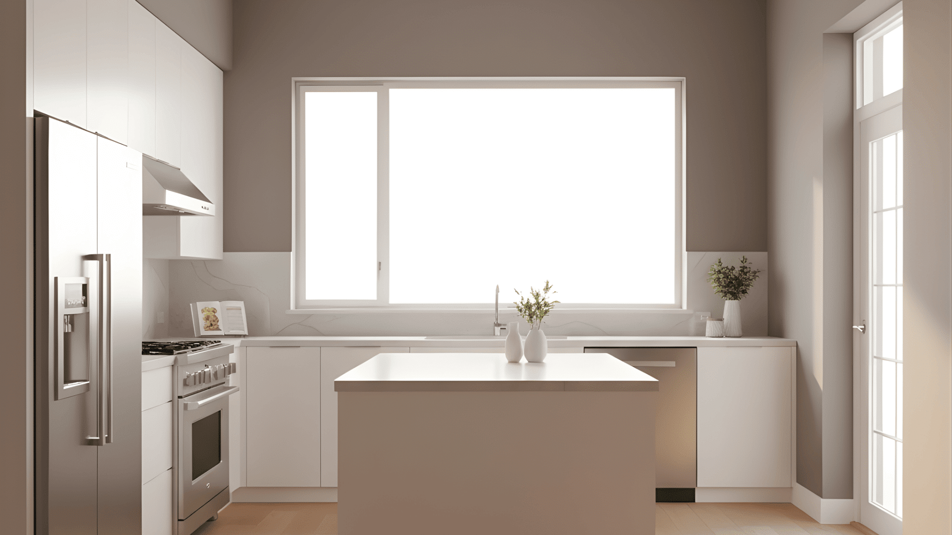 warm gray greige kitchen paint colors white cabinets