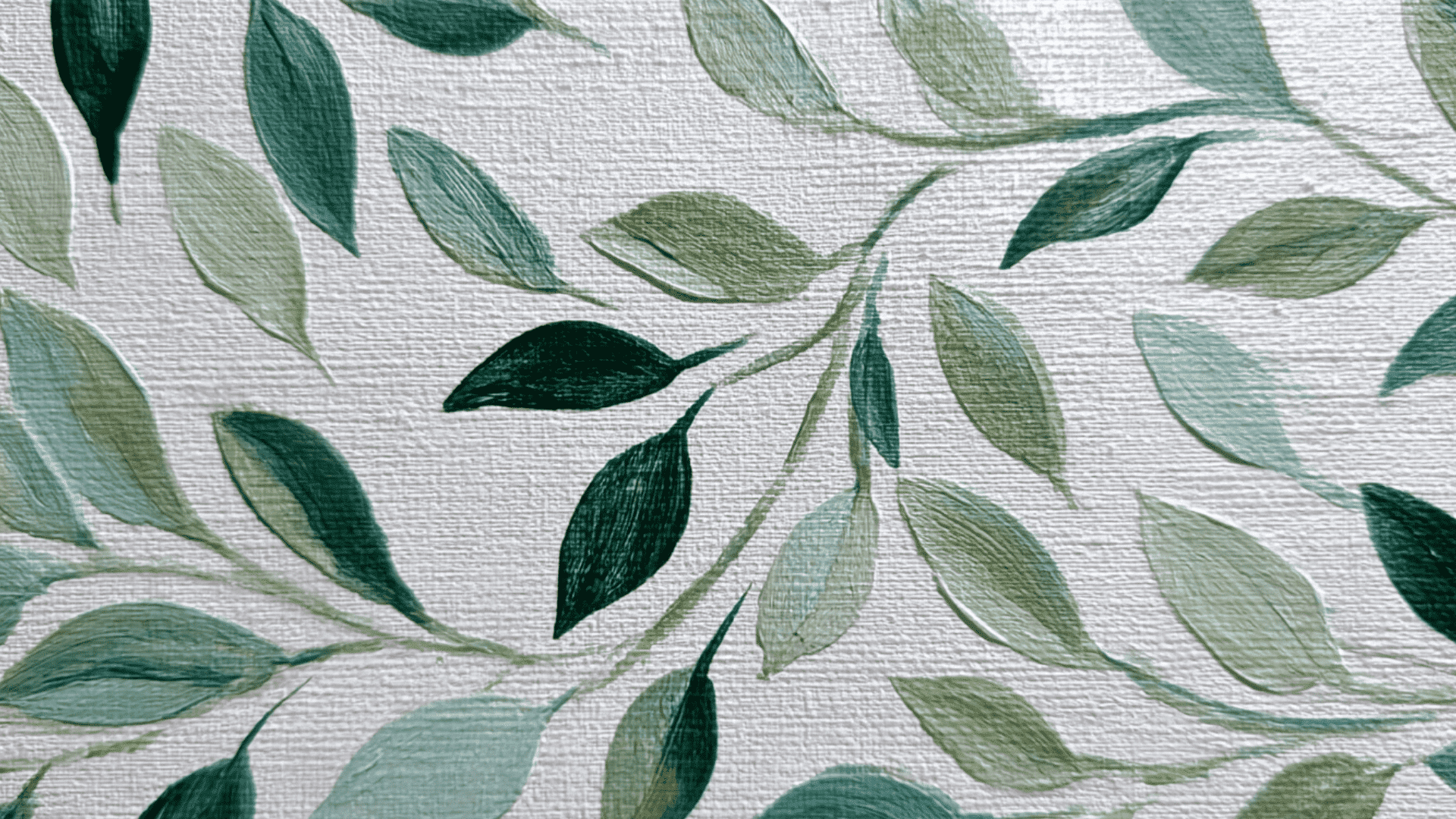 watercolor leaves