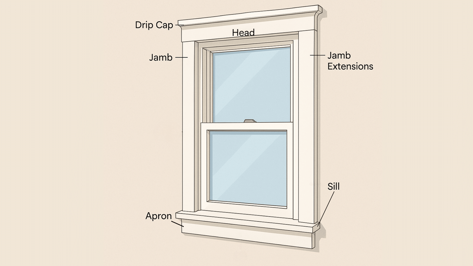 window frame parts