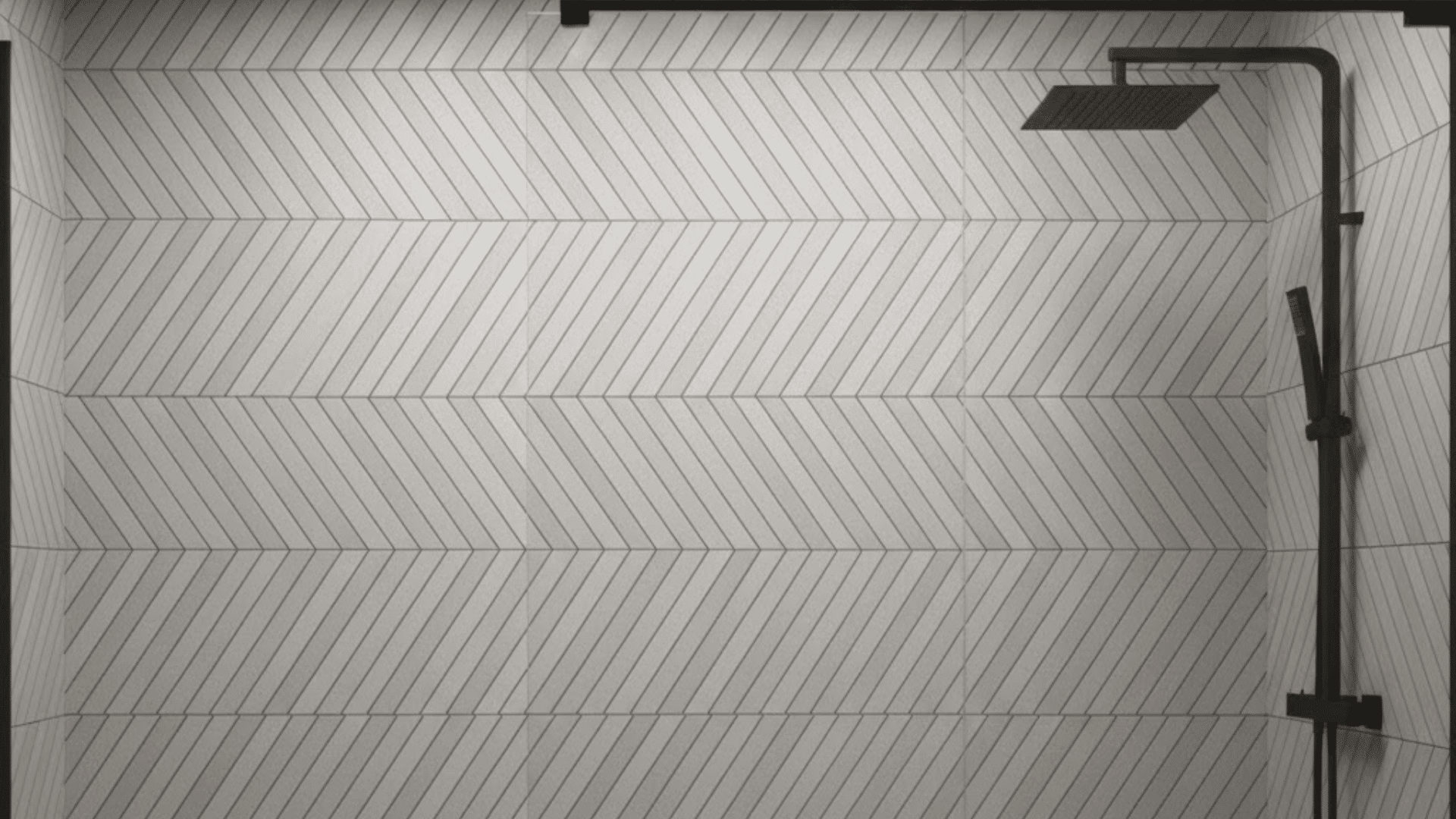 zigzag strip mosaic