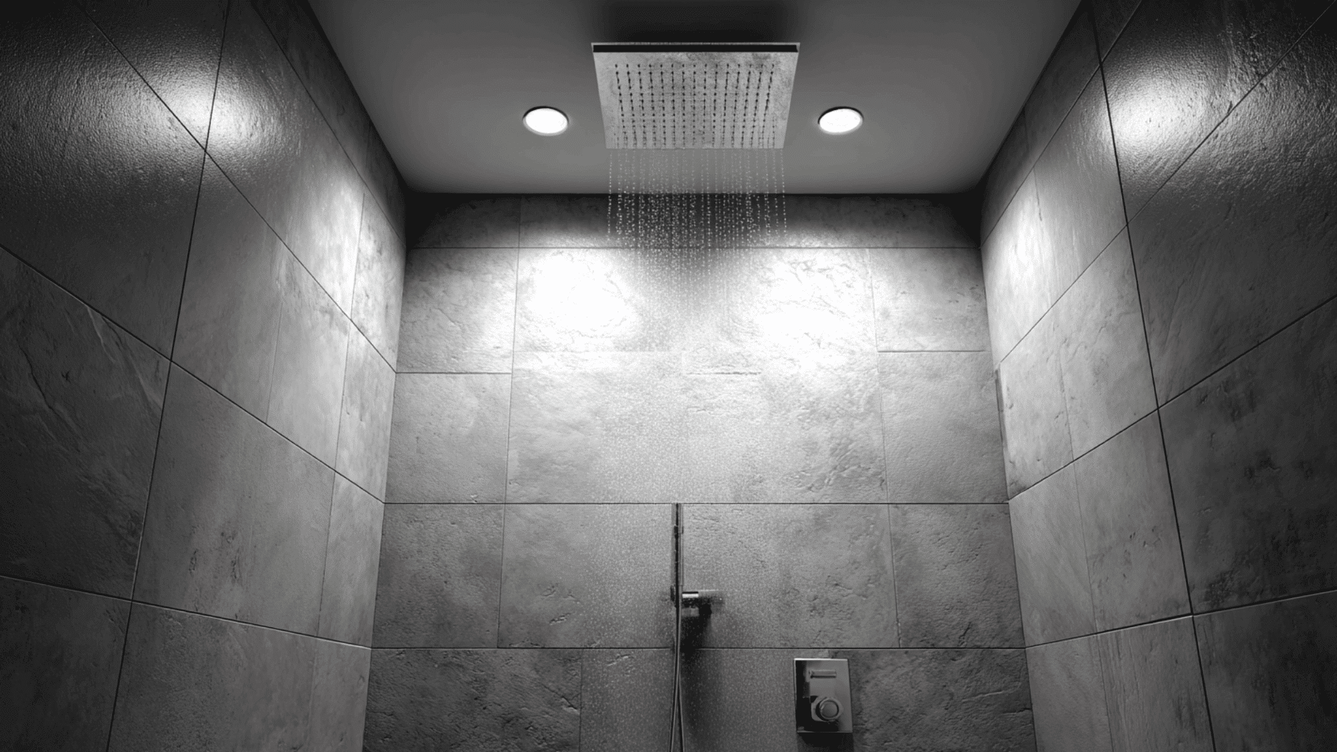 ceiling mounted rain shower head