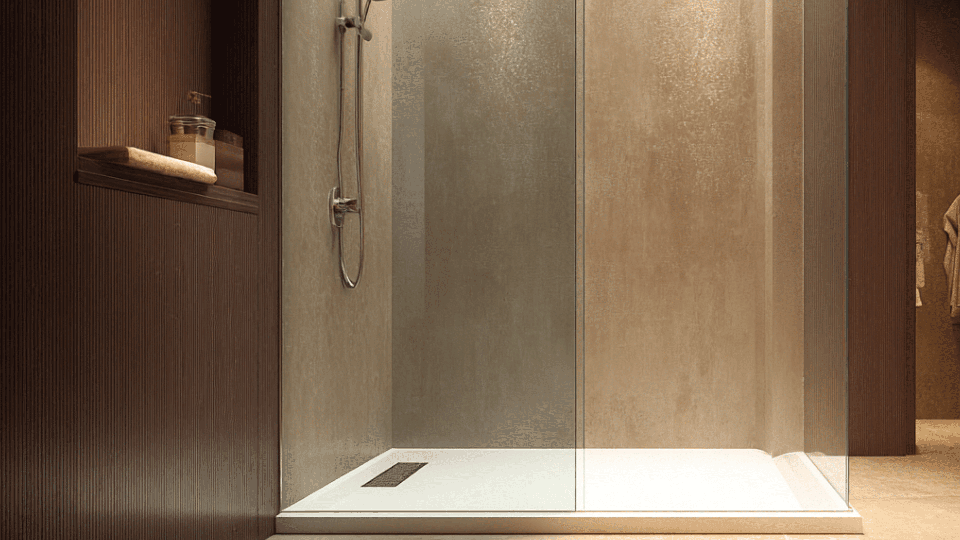 low profile shower pan