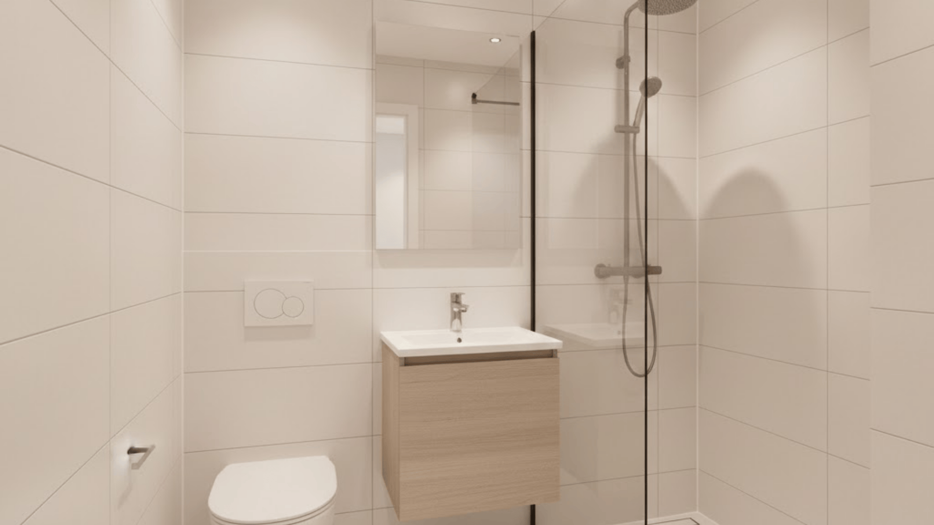 matching tile and grout colors