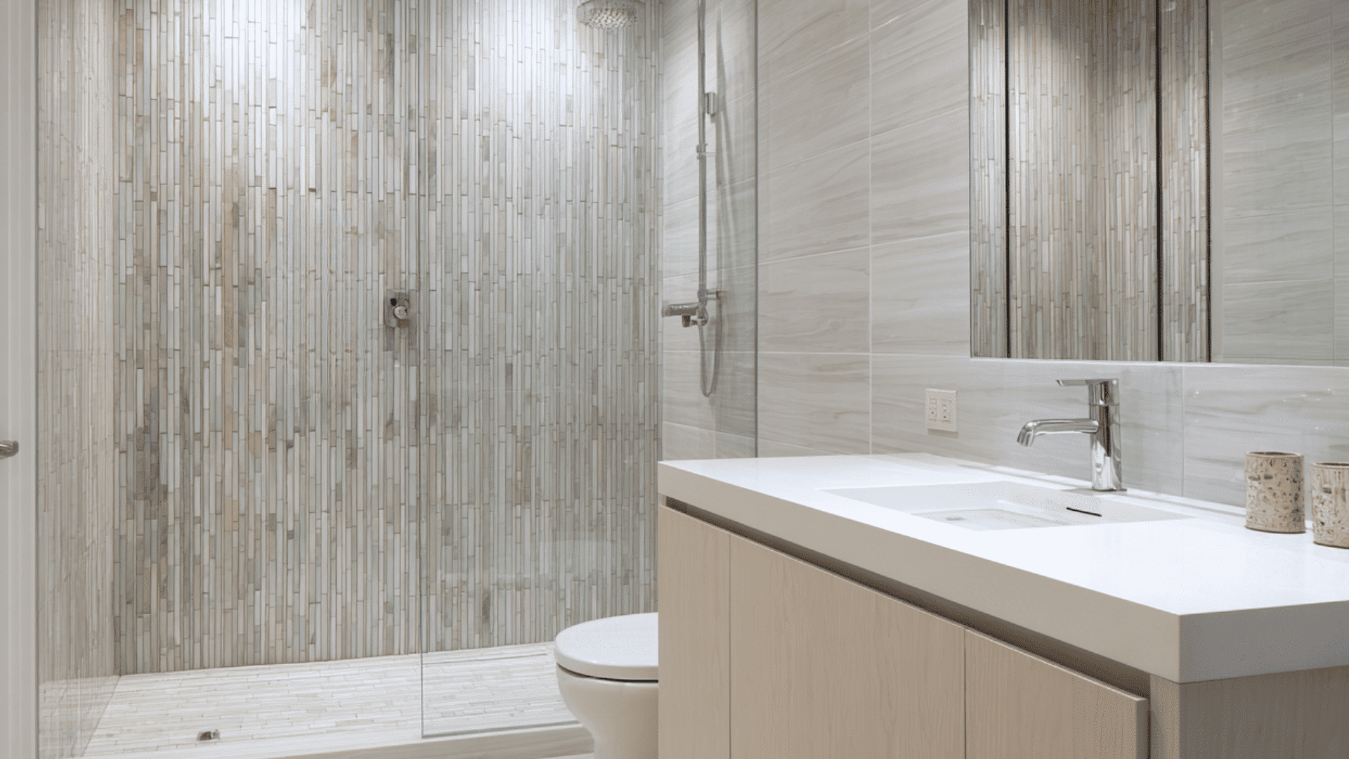 vertical tiles to add height