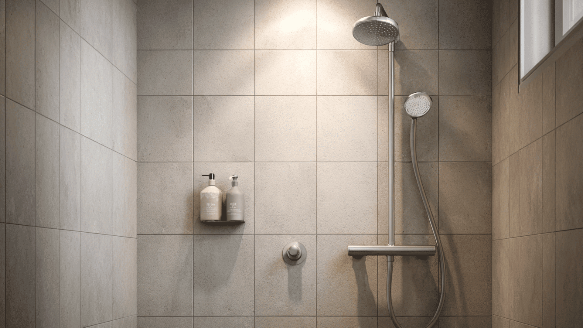wall mounted shower fixtures