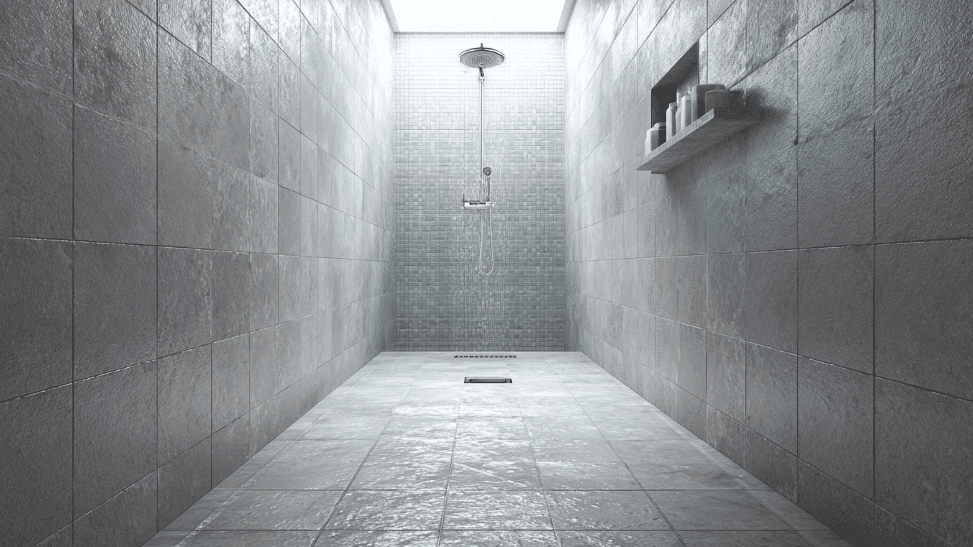 wet room style shower