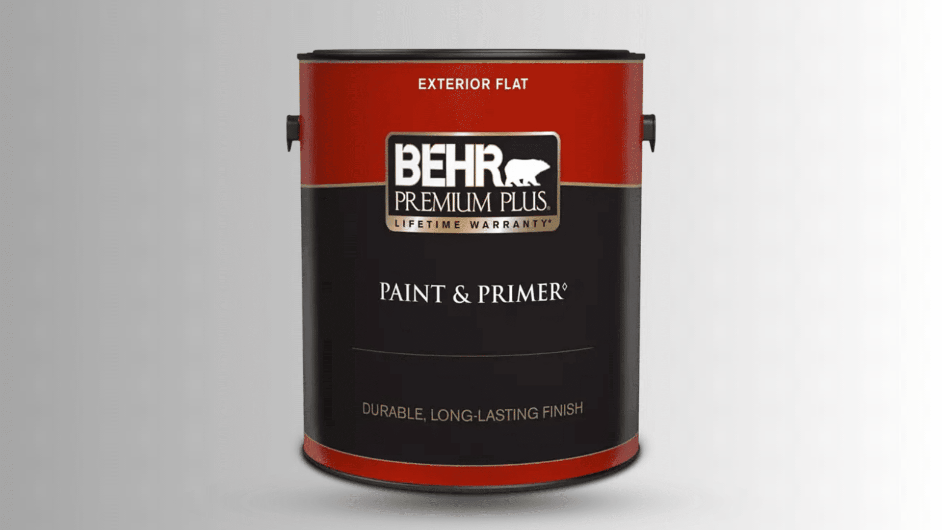Sherwin-Williams Emerald Rain Refresh exterior acrylic latex paint can.